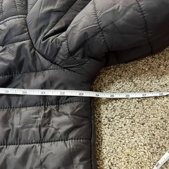 Hanton Men's Polyfill Puffer Jacket Black L Full Zip Pockets Soft Shell Packable - Picture 5 of 12